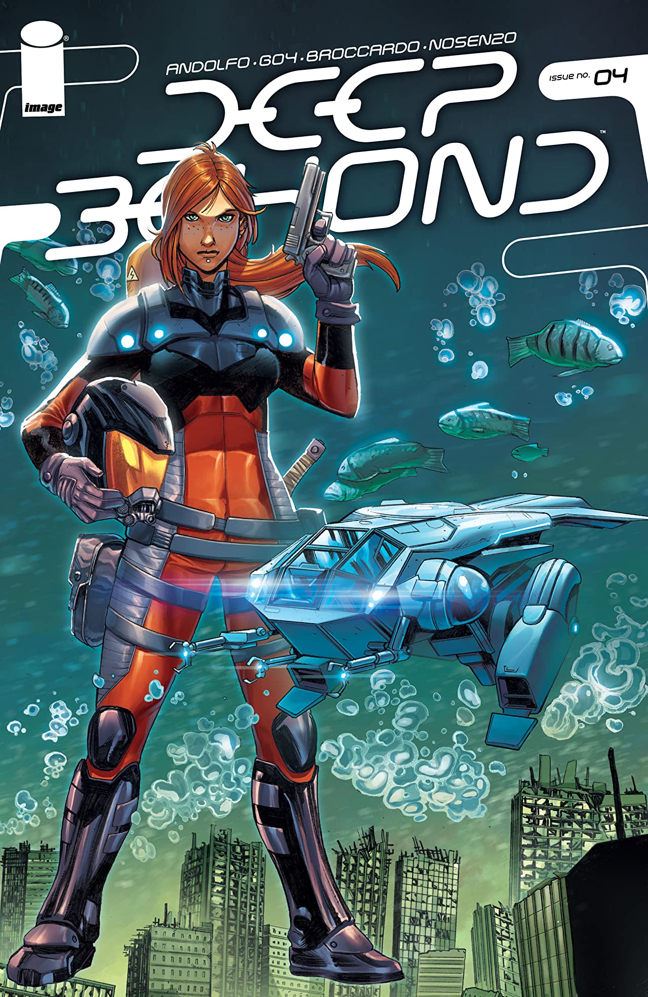 Deep Beyond #4 cover