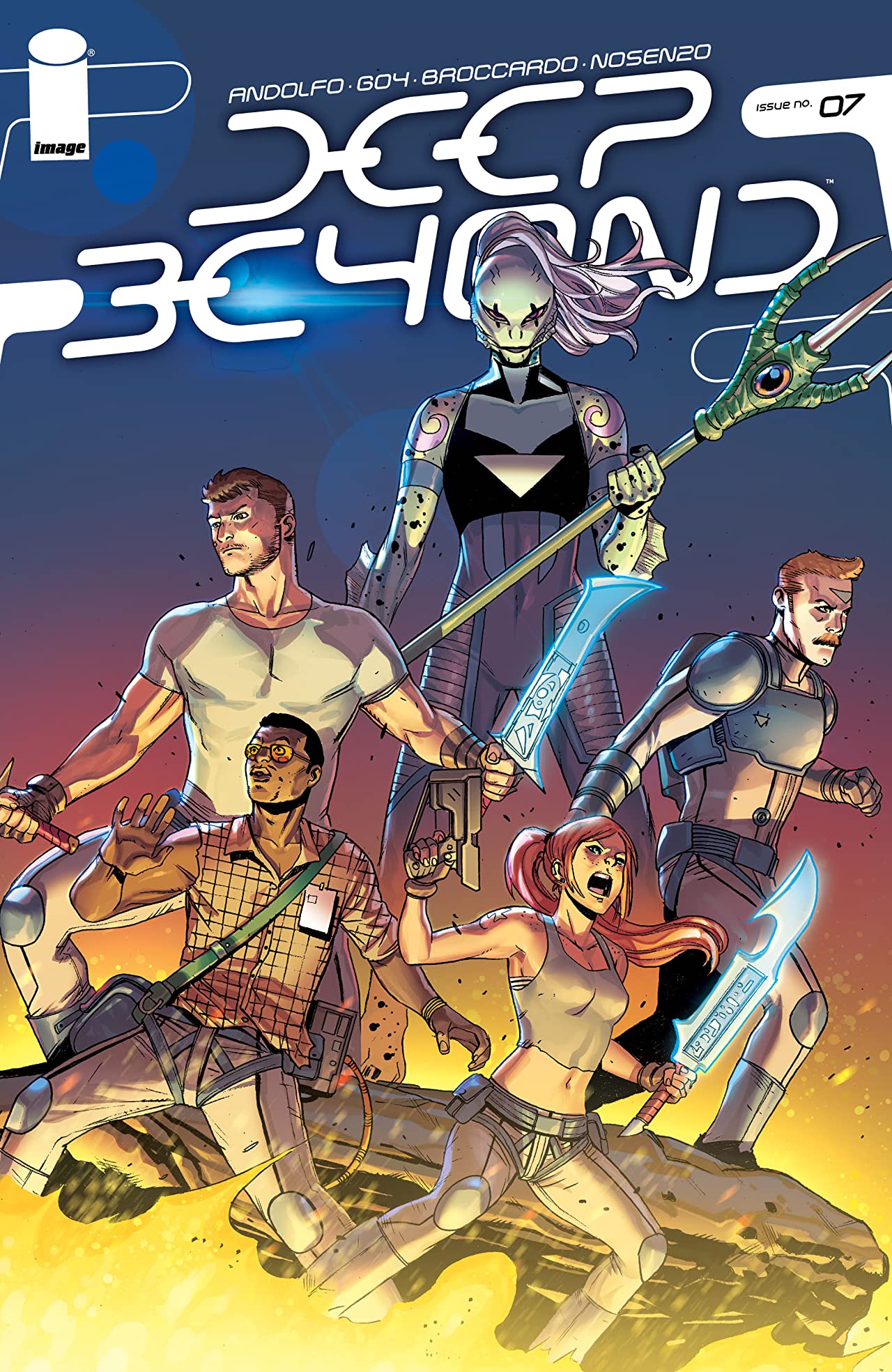 Deep Beyond #7 cover