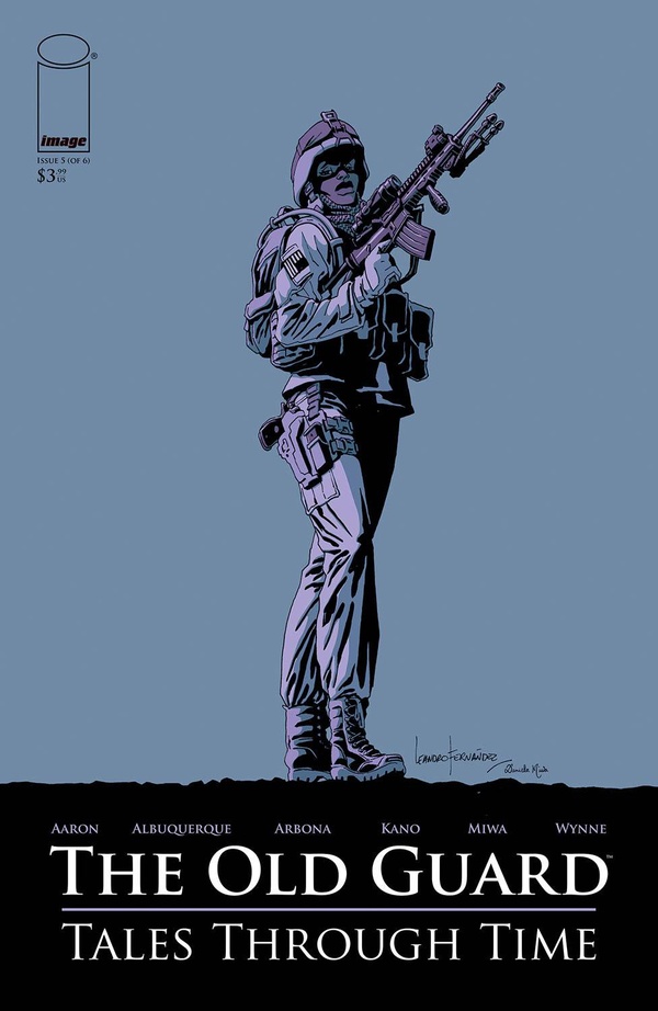 The Old Guard: Tales Through Time #5 cover