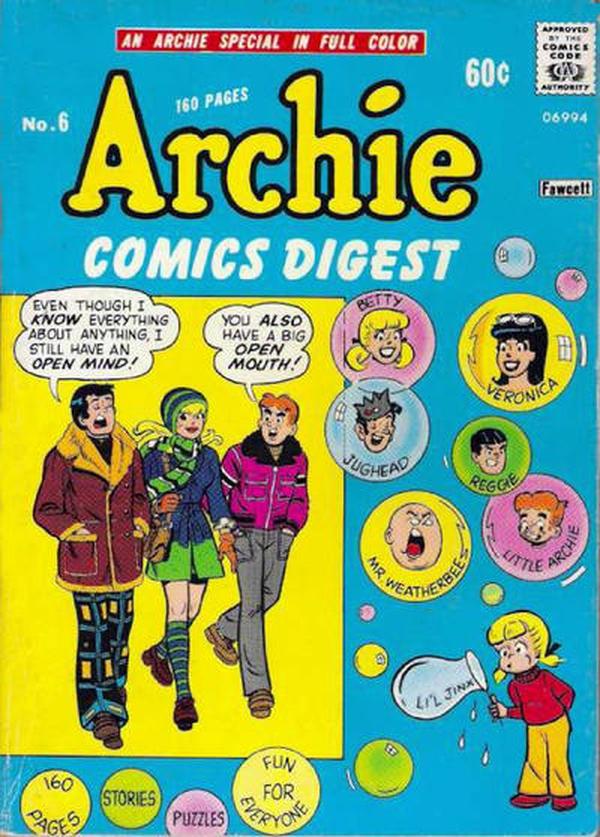 Archie Comics Digest #6 cover