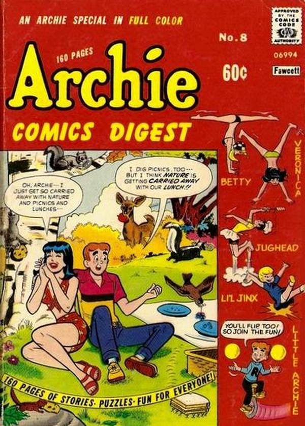 Archie Comics Digest #8 cover