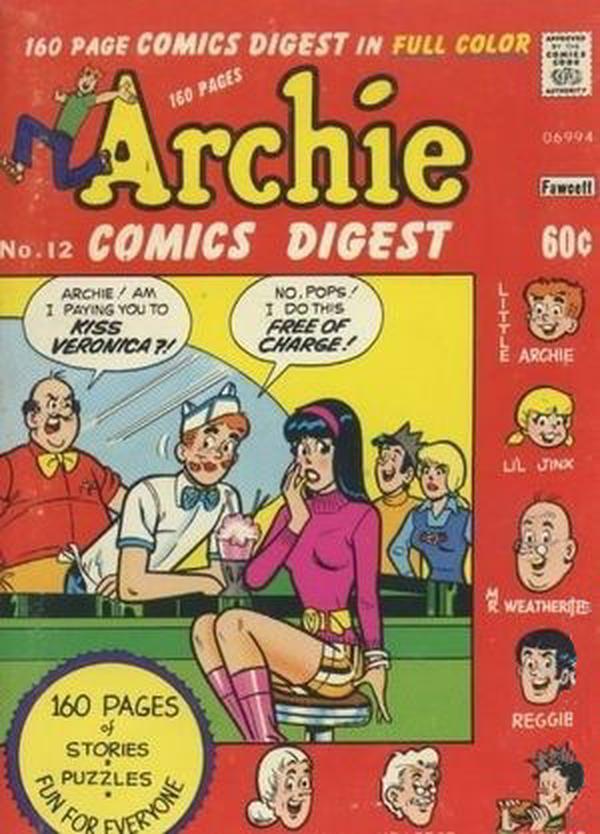 Archie Comics Digest #12 cover