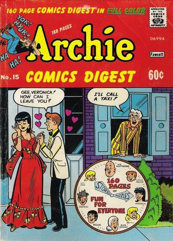 Archie Comics Digest #15 cover
