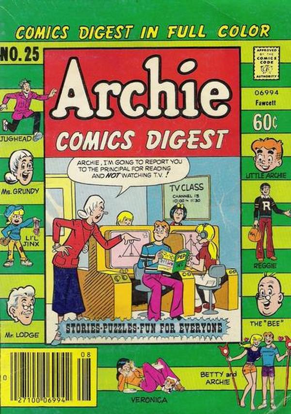 Archie Comics Digest #25 cover