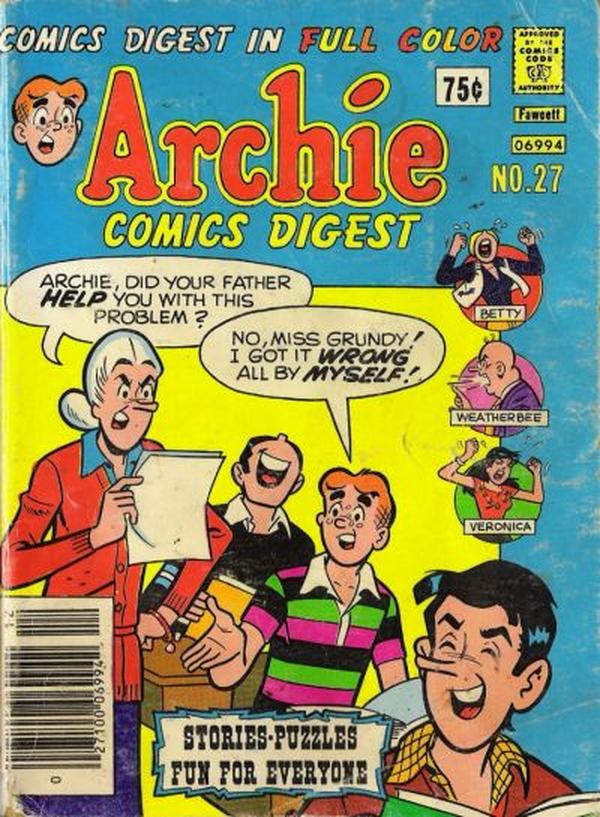 Archie Comics Digest #27 cover