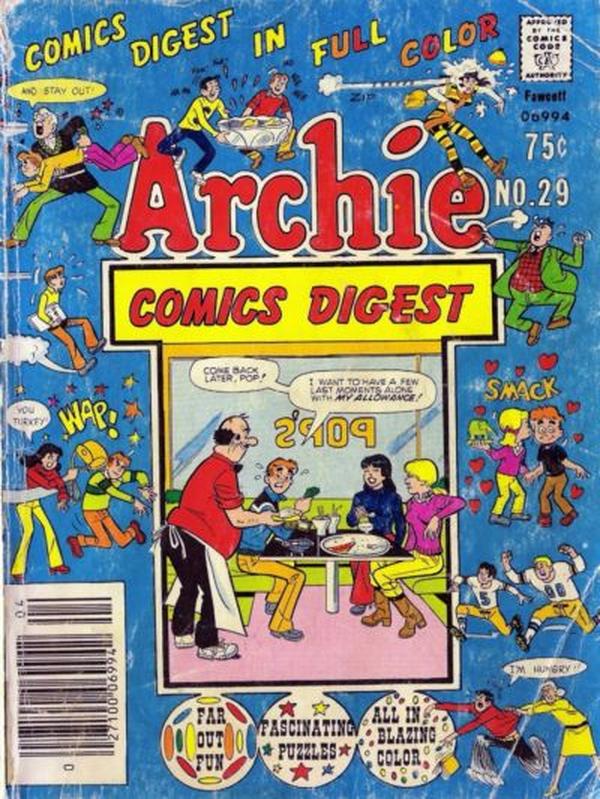 Archie Comics Digest #29 cover
