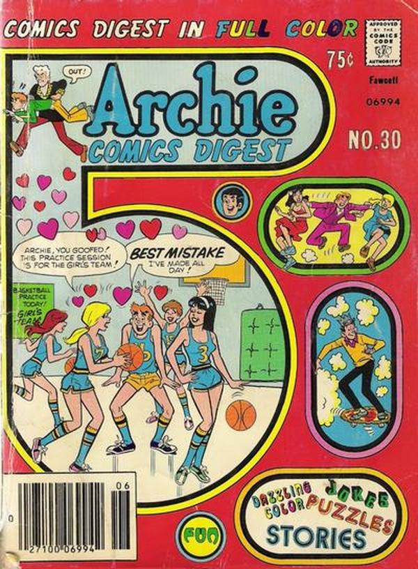 Archie Comics Digest #30 cover