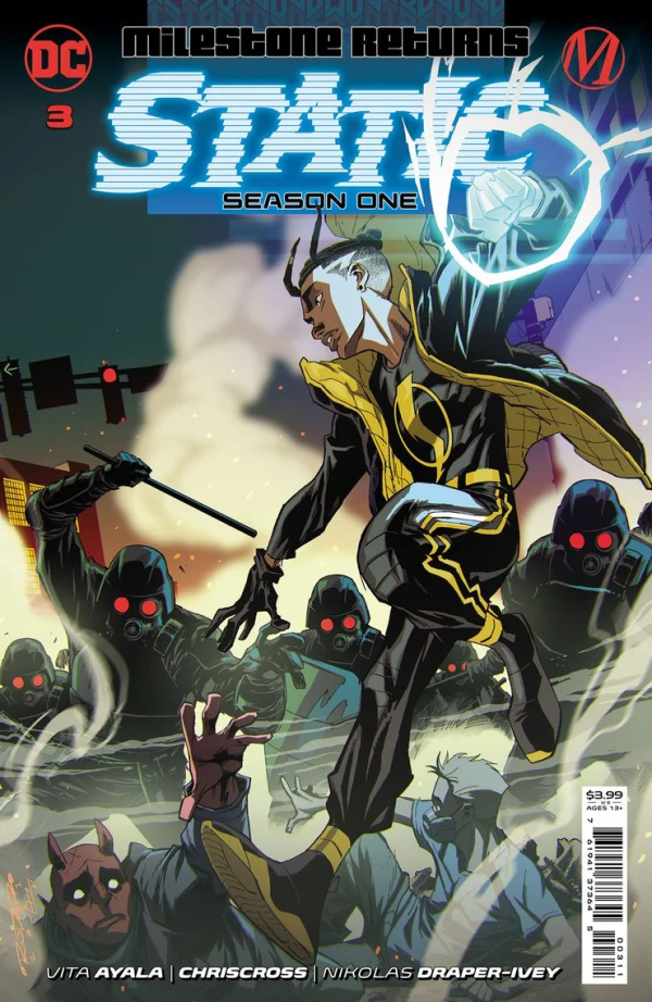 Static: Season One #3 cover