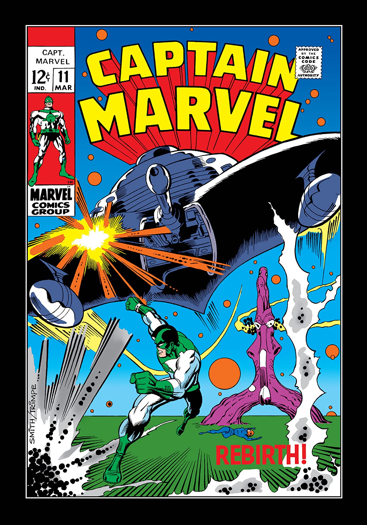 Captain Marvel #11 cover