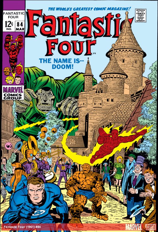 Fantastic Four #84 cover