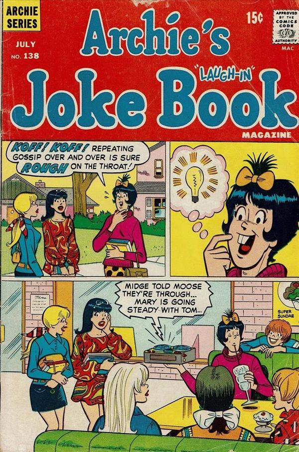 Archie's Joke Book Magazine #138 cover