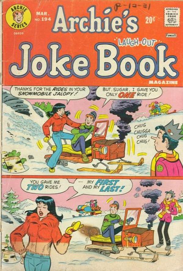 Archie's Joke Book Magazine #194 cover