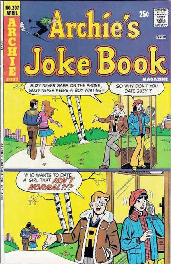 Archie's Joke Book Magazine #207 cover