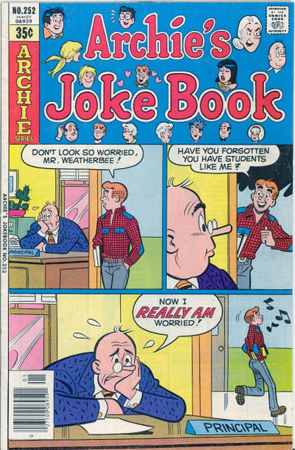 Archie's Joke Book Magazine #252 cover