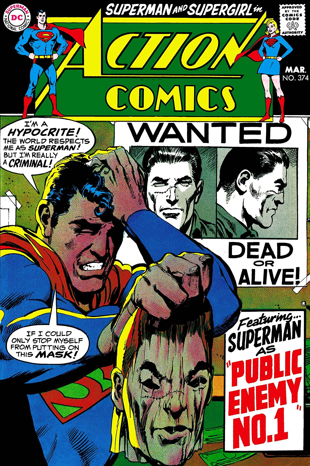 Action Comics #374 cover