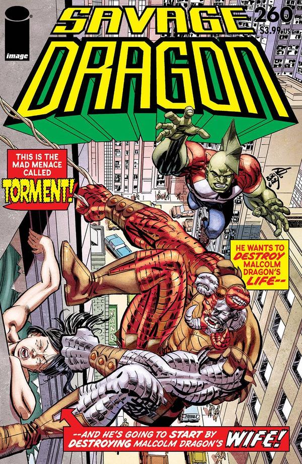 Savage Dragon #260 cover