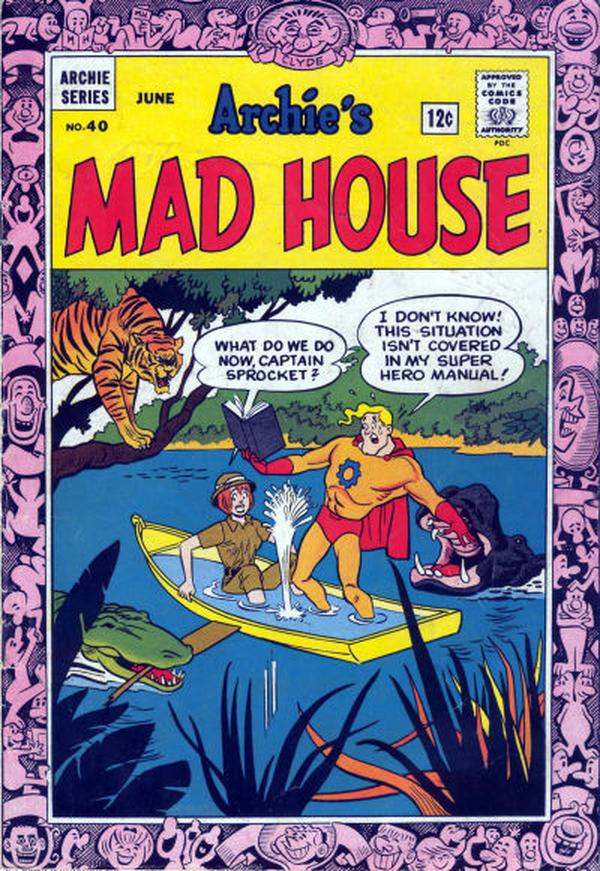 Archie's Madhouse #40 cover