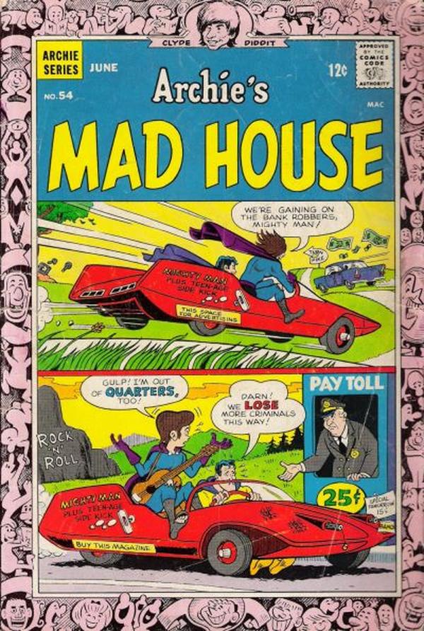 Archie's Madhouse #54 cover