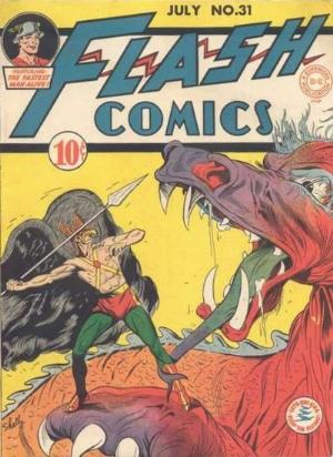 Flash Comics #31 cover