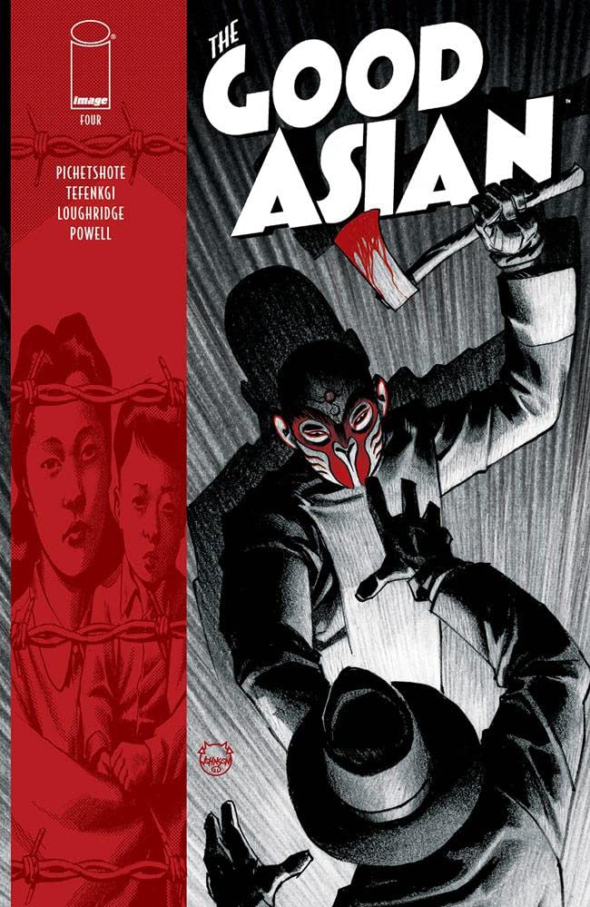 The Good Asian #4 cover