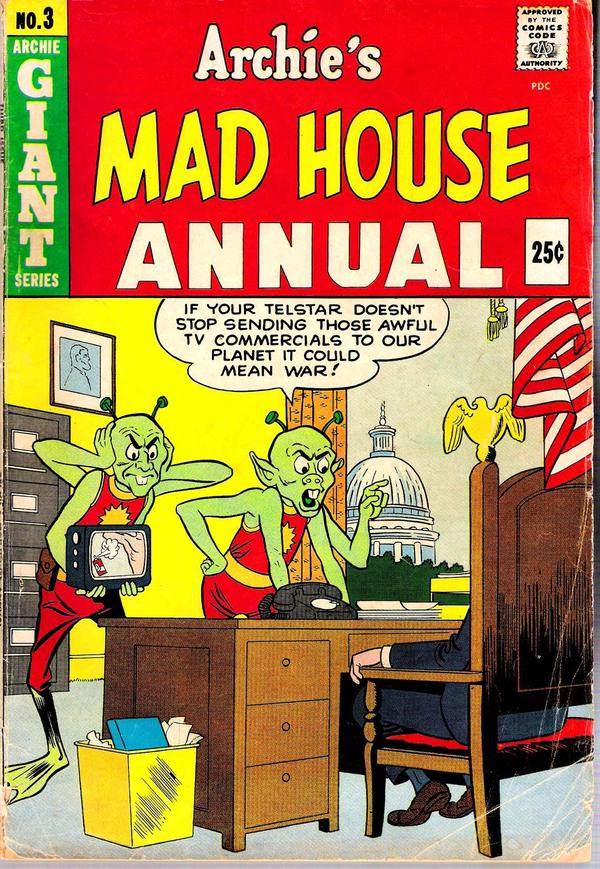Archie's Madhouse Annual #3 cover
