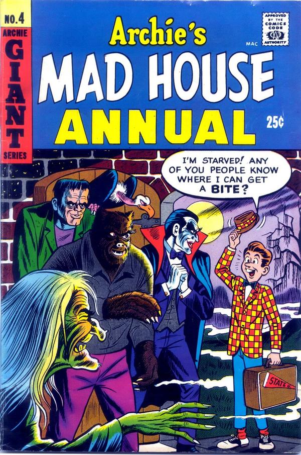Archie's Madhouse Annual #4 cover