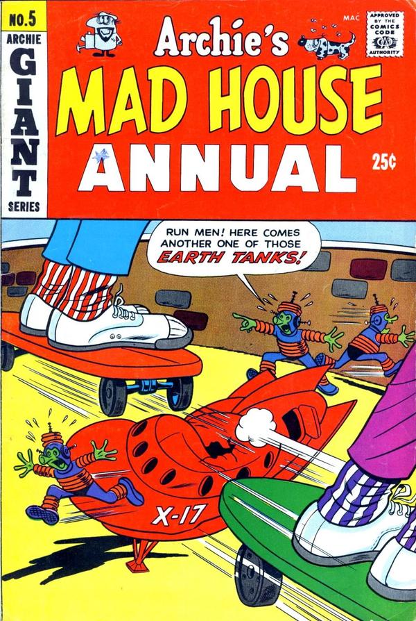 Archie's Madhouse Annual #5 cover