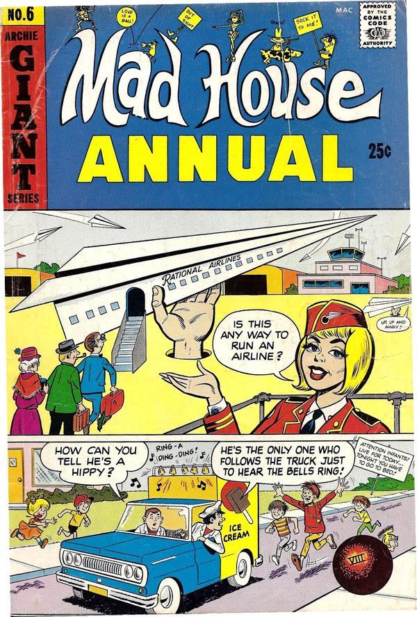 Archie's Madhouse Annual #6 cover