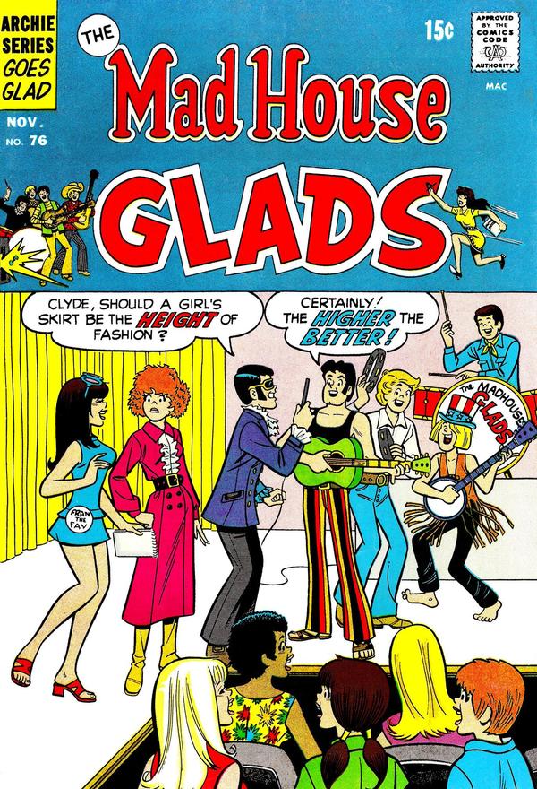The Mad House Glads #76 cover