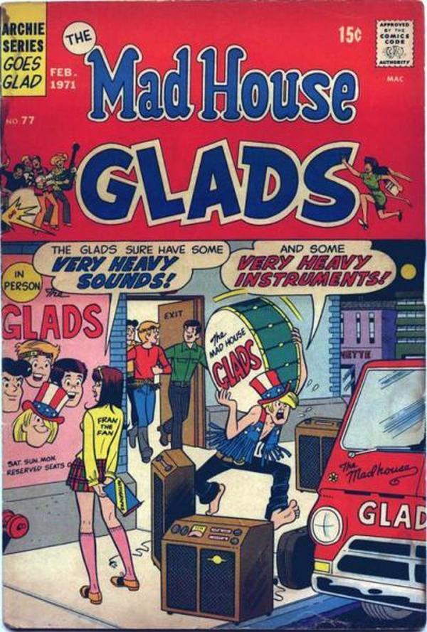 The Mad House Glads #77 cover