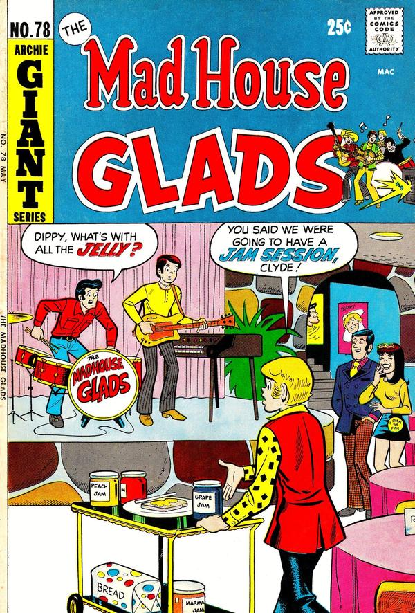 The Mad House Glads #78 cover