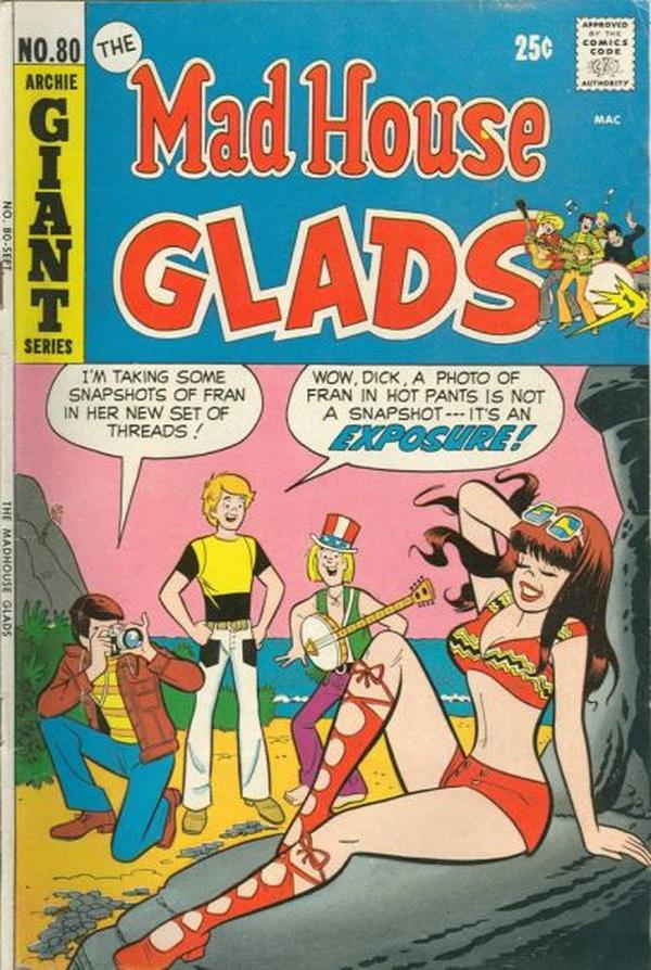 The Mad House Glads #80 cover