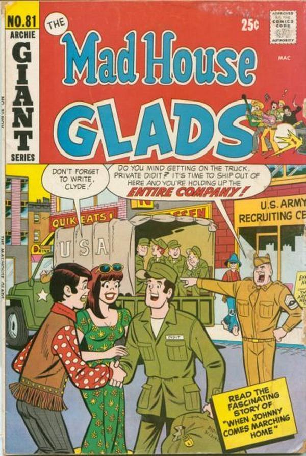 The Mad House Glads #81 cover