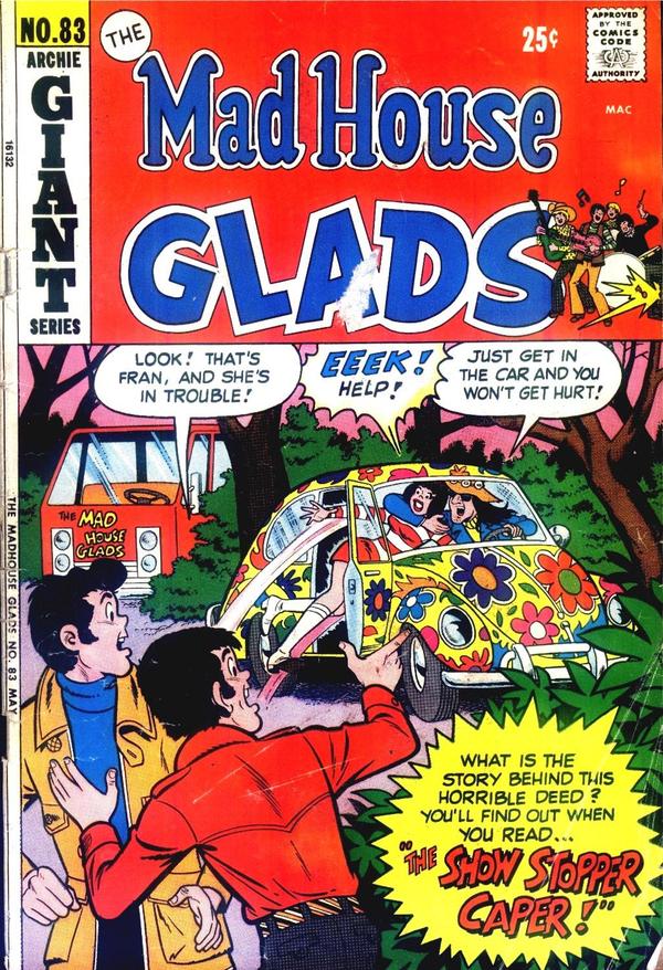 The Mad House Glads #83 cover