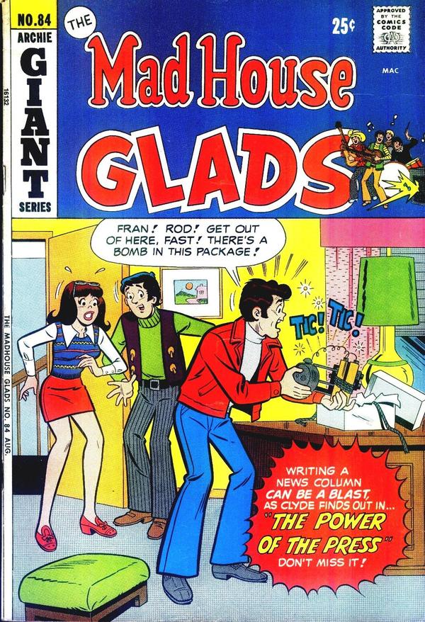 The Mad House Glads #84 cover