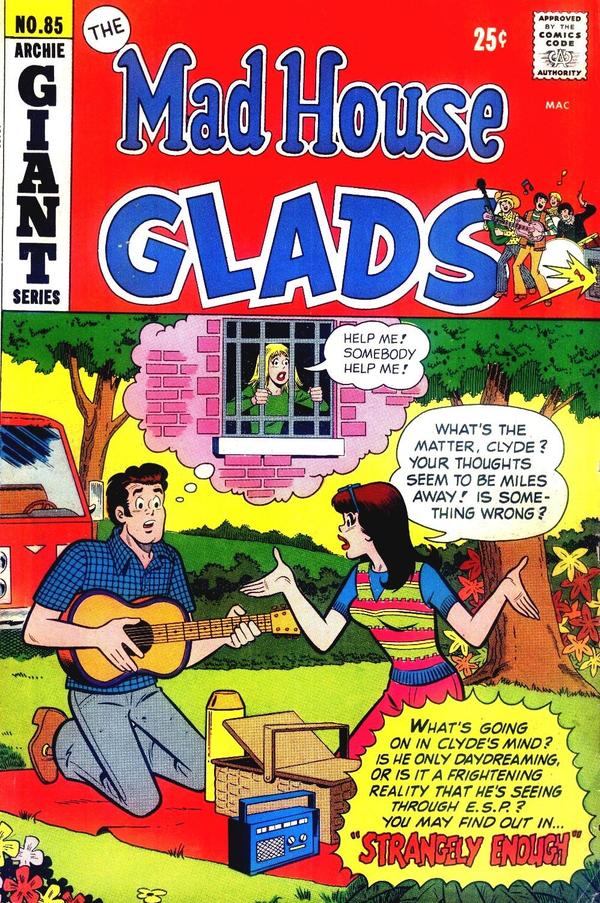 The Mad House Glads #85 cover