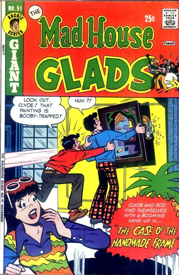 The Mad House Glads #91 cover