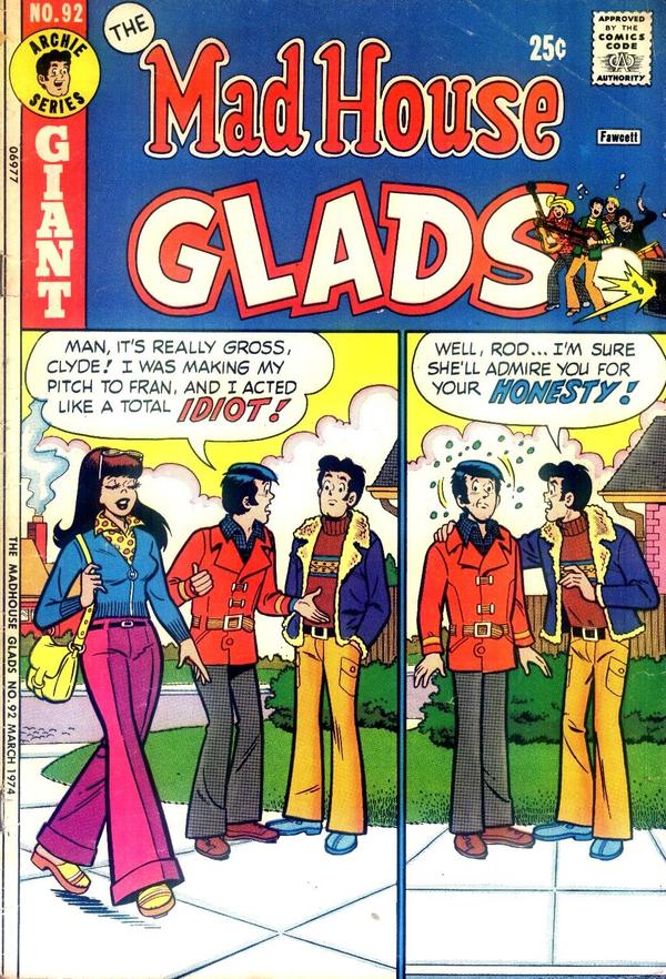 The Mad House Glads #92 cover