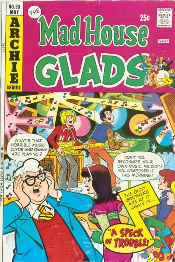 The Mad House Glads #93 cover