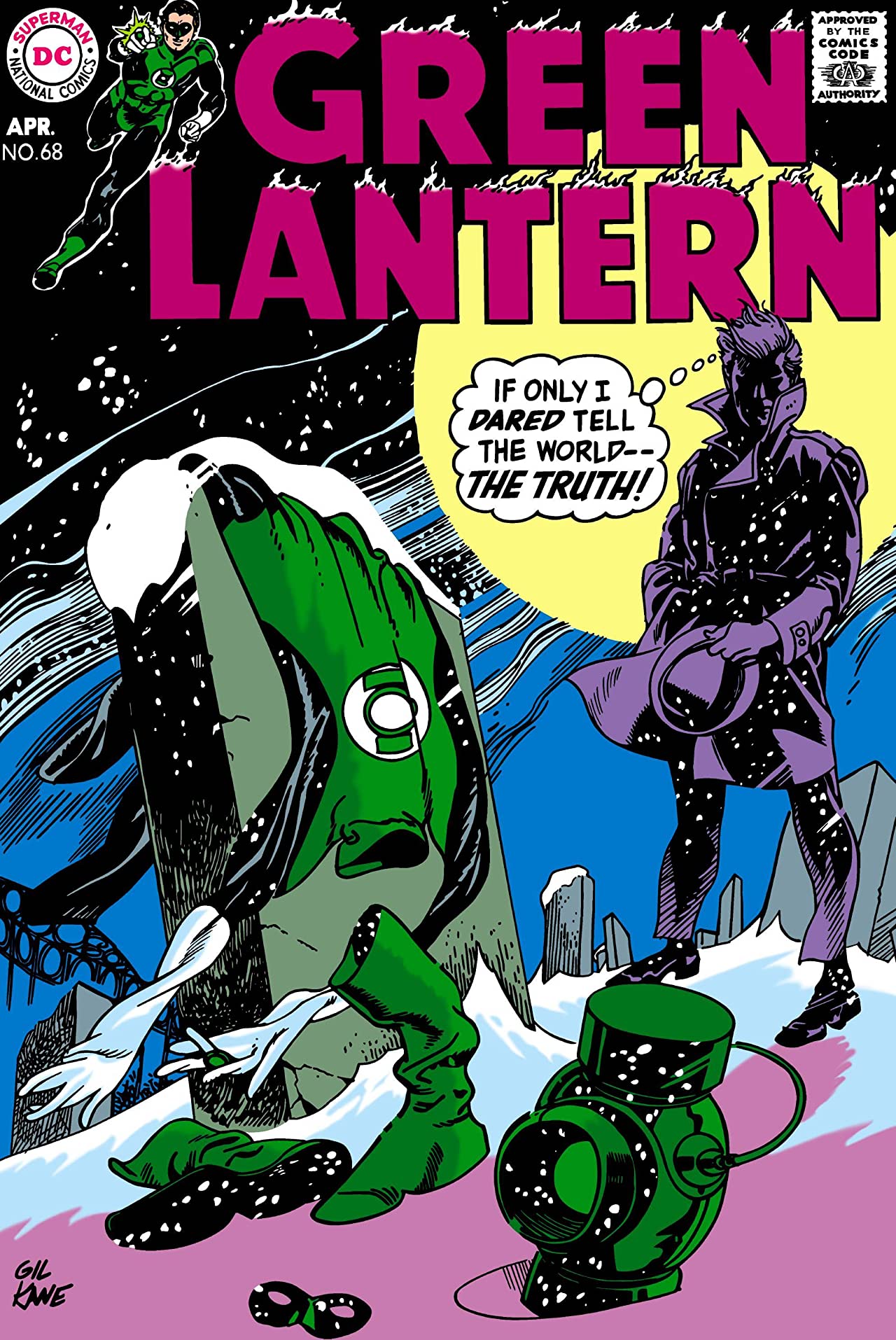 Green Lantern #68 cover