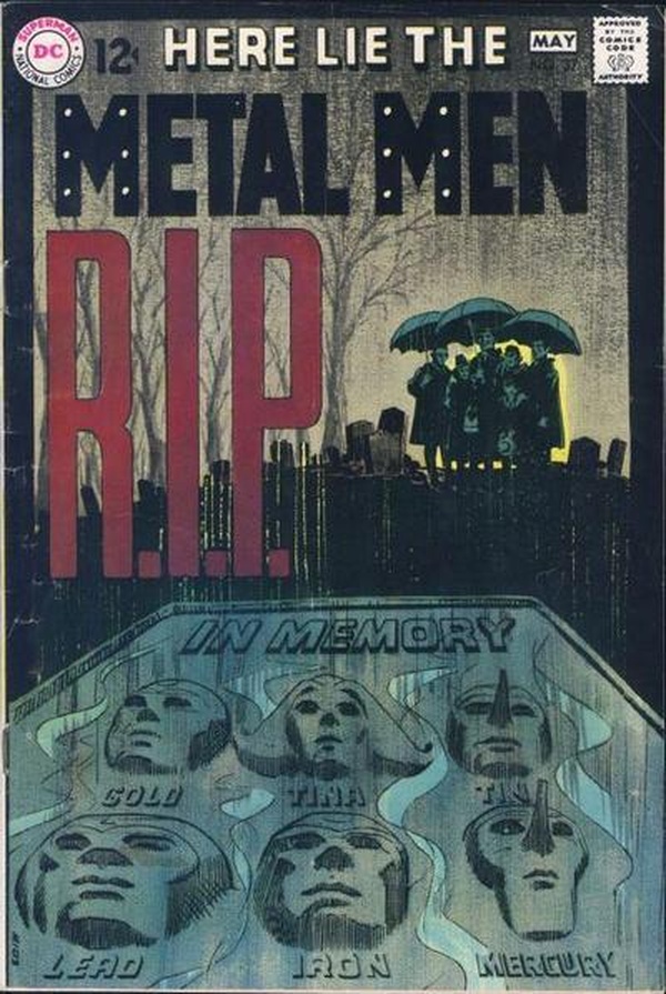 Metal Men #37 cover