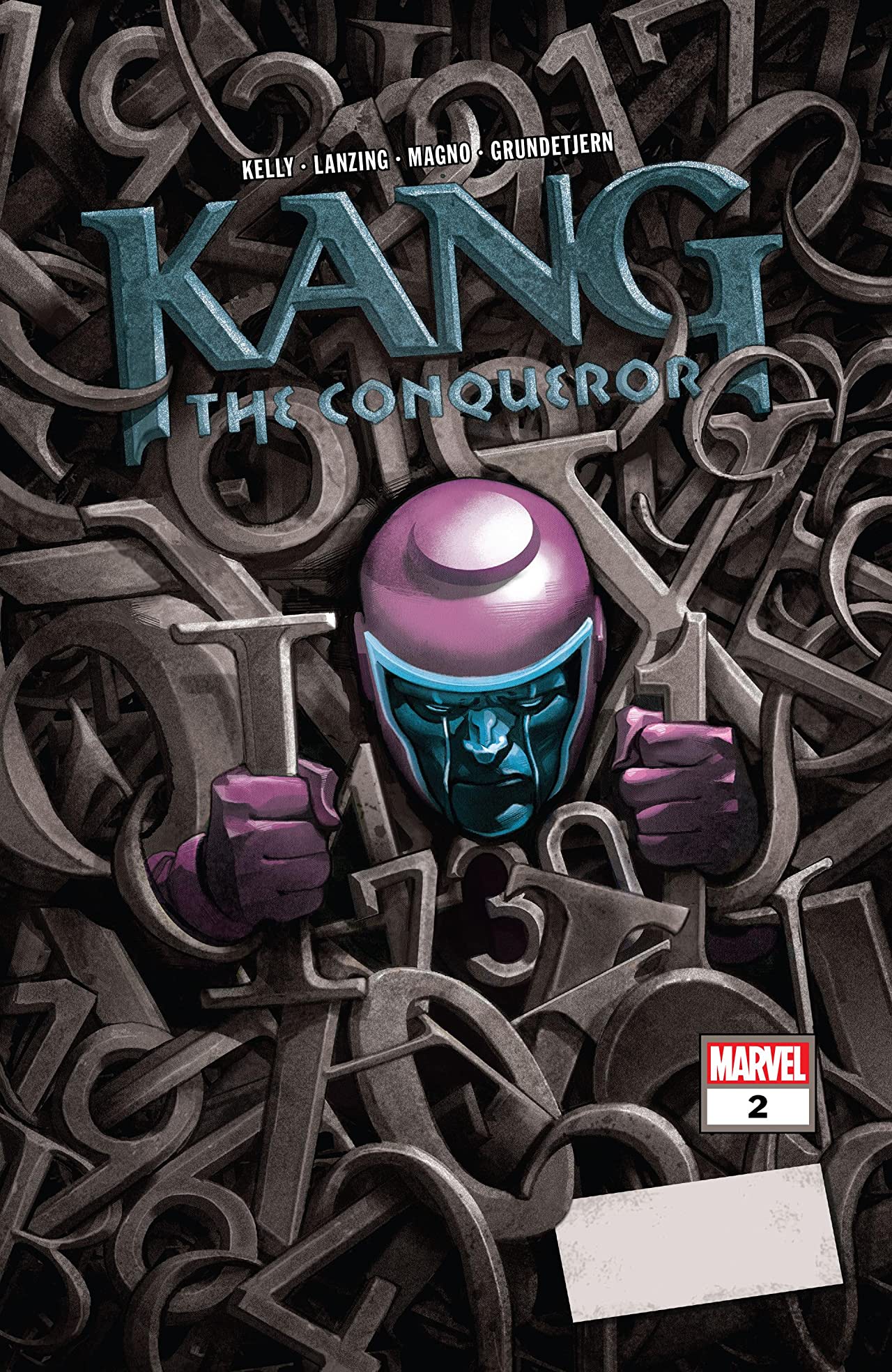 Kang the Conqueror #2 cover