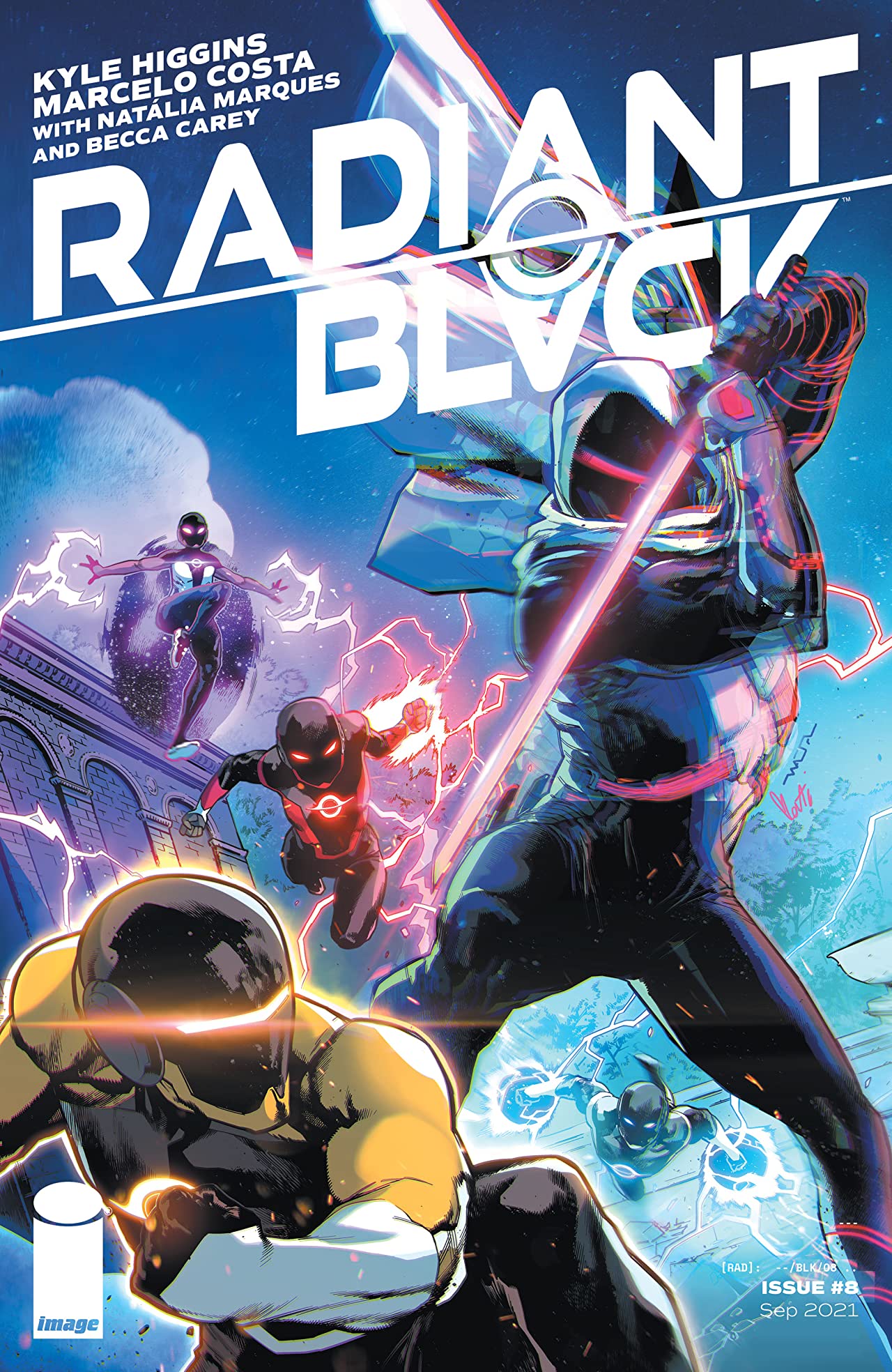 Radiant Black #8 cover