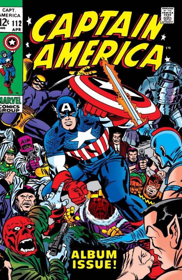 Captain America #112 cover