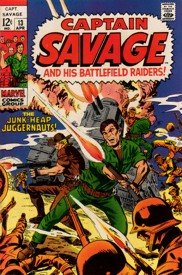 Capt. Savage and His Leatherneck Raiders #13