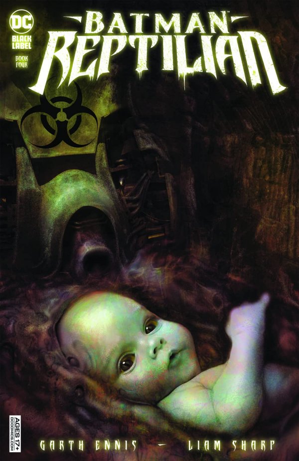 Batman Reptilian #4 cover