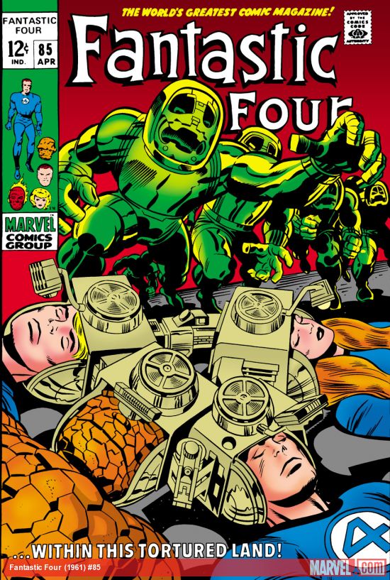 Fantastic Four #85 cover