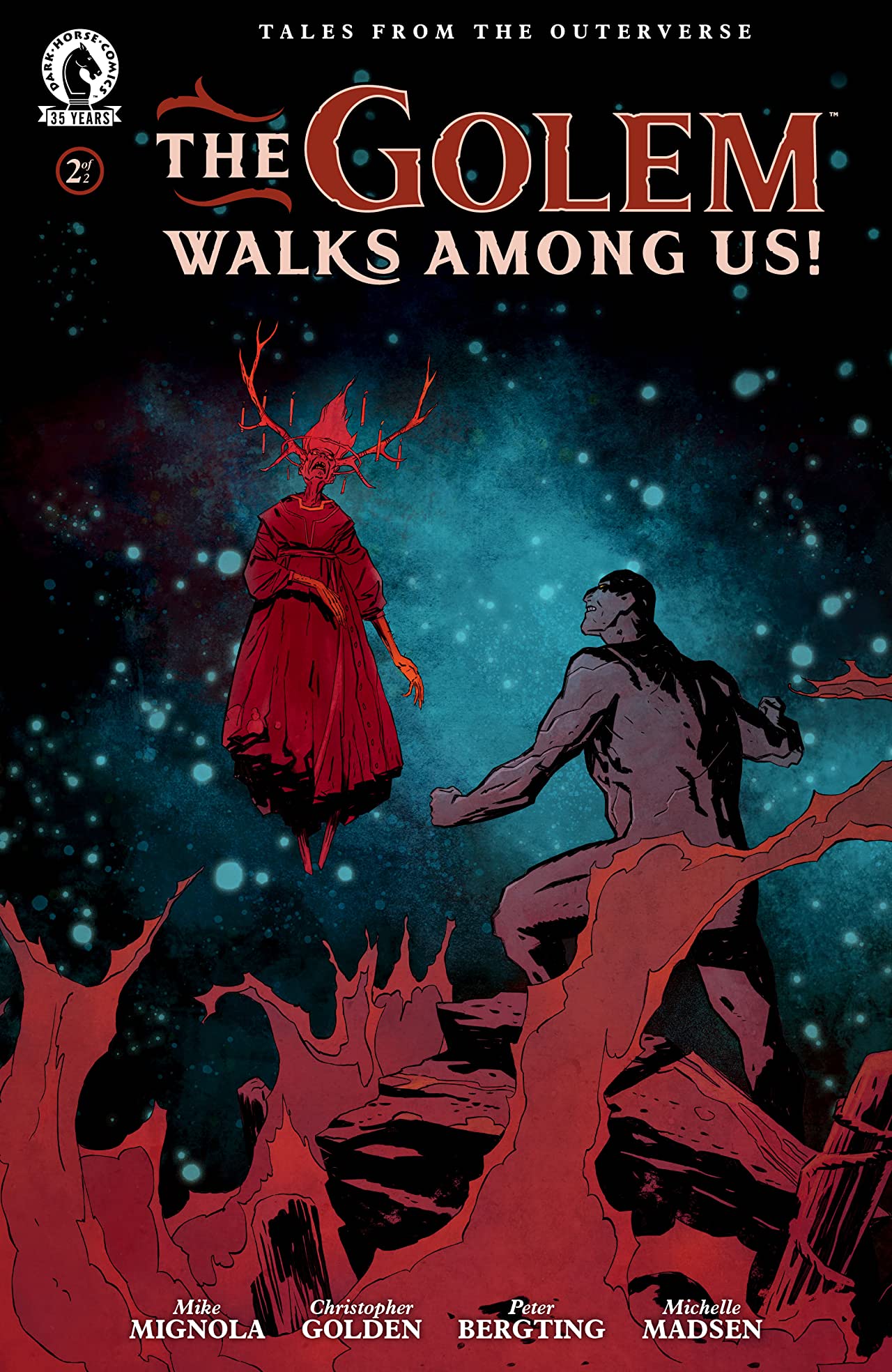 The Golem Walks Among Us! #2 cover