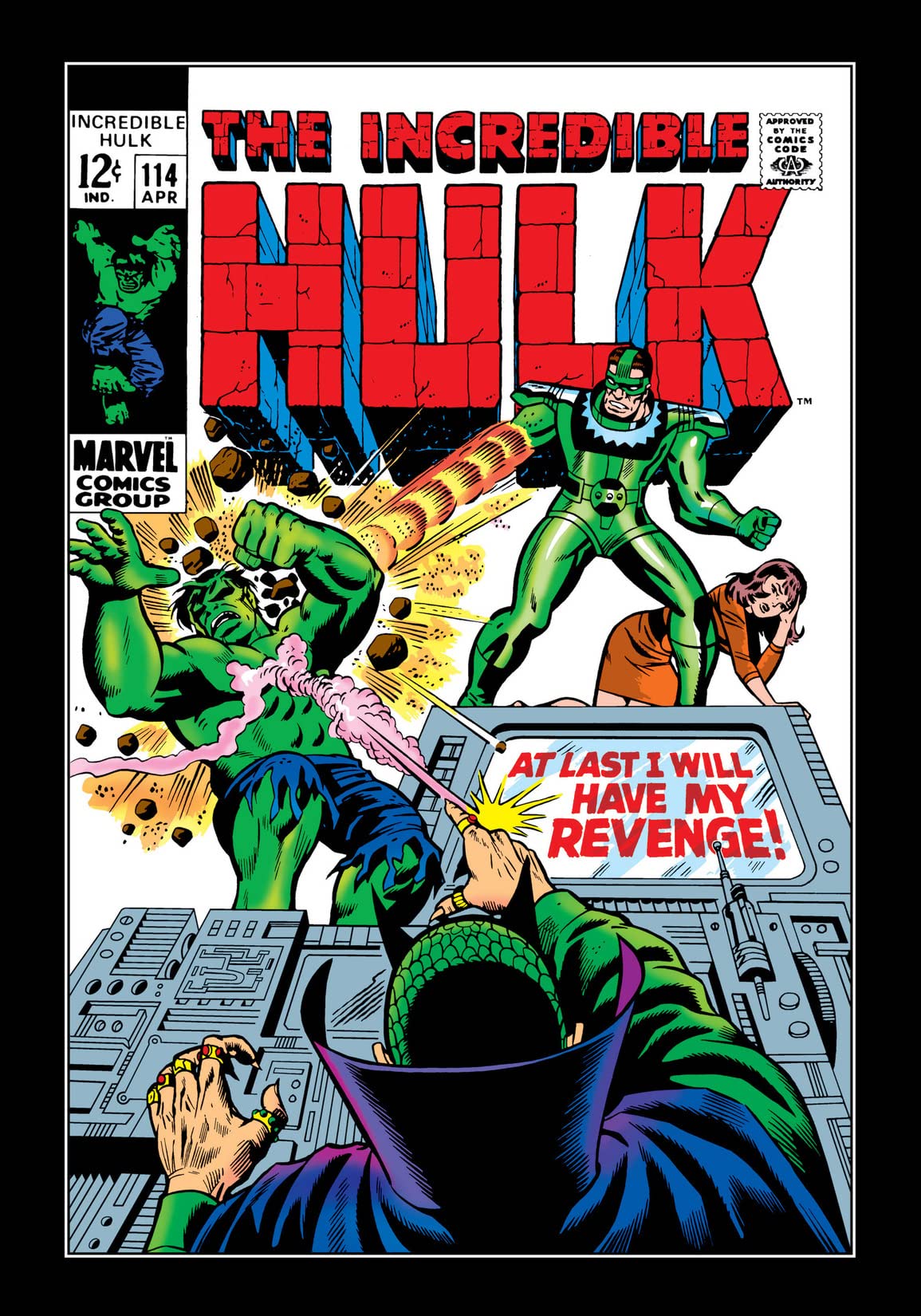 The Incredible Hulk #114 cover