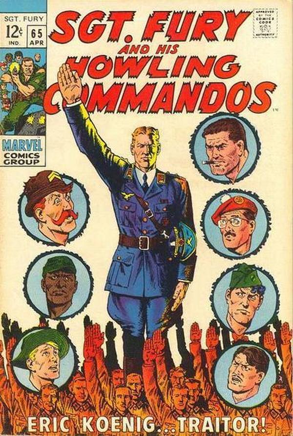 Sgt. Fury #65 cover
